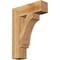 Ekena Millwork Imperial Block Rough Sawn Bracket, Western Red Cedar, 6"W x 22"D x 30"H BKT06X22X30IMP05RWR - alternate 1